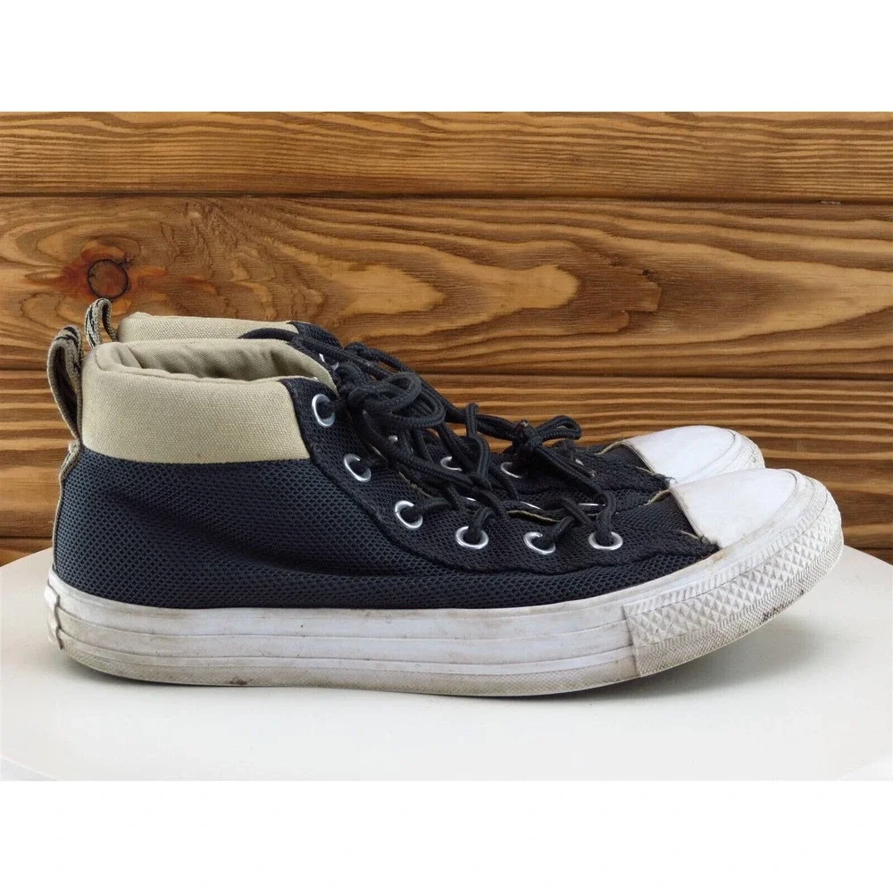 Converse Sz 6.5 Sneaker‎ Gray Fabric Men All Star Medium Athletic